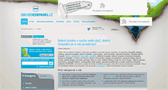 Desktop Screenshot of obchodcerpadel.cz